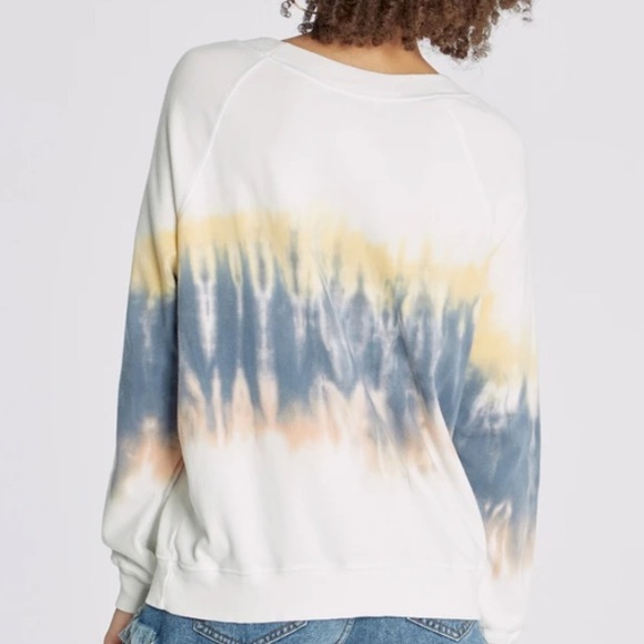 NWT Wildfox Sommers Tie-Dye Pullover Sweatshirt XS - Picture 3 of 7